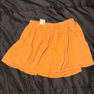 Cotton On Orange Mini Skirt